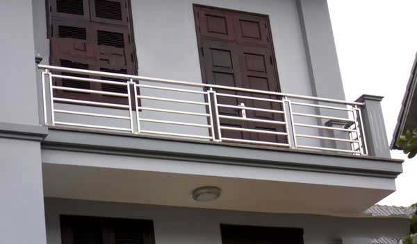 mẫu lan can inox đẹp
