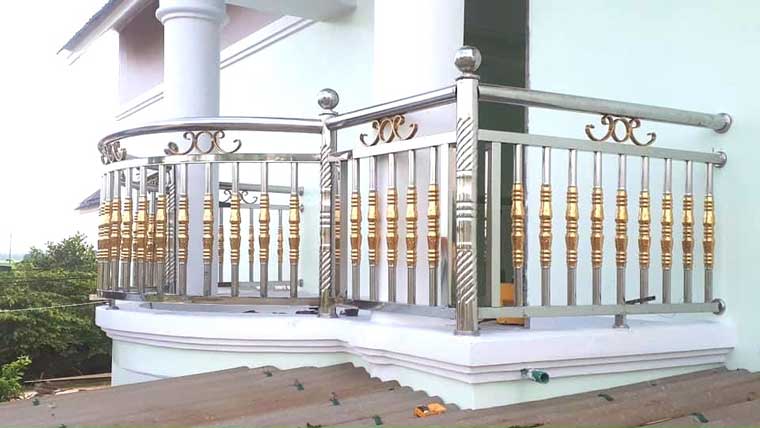 mẫu lan can inox đẹp