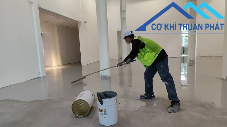 Quy trình thi công sàn poly microcement chuẩn kỹ thuật 