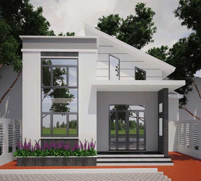 Vì sao mái tôn nhà cấp 4 gác lửng 200 triệu được ưa chuộng