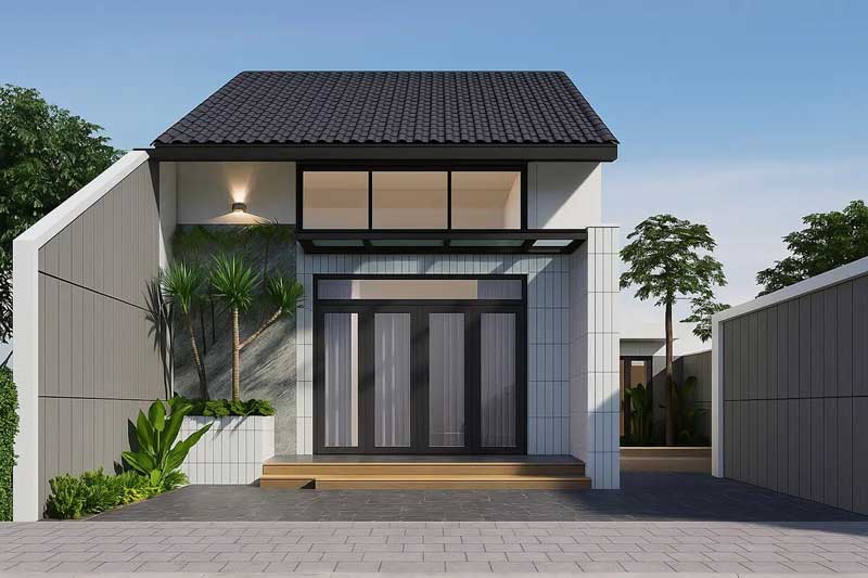 Tổng quan về mái tôn nhà cấp 4 gác lửng 200 triệu