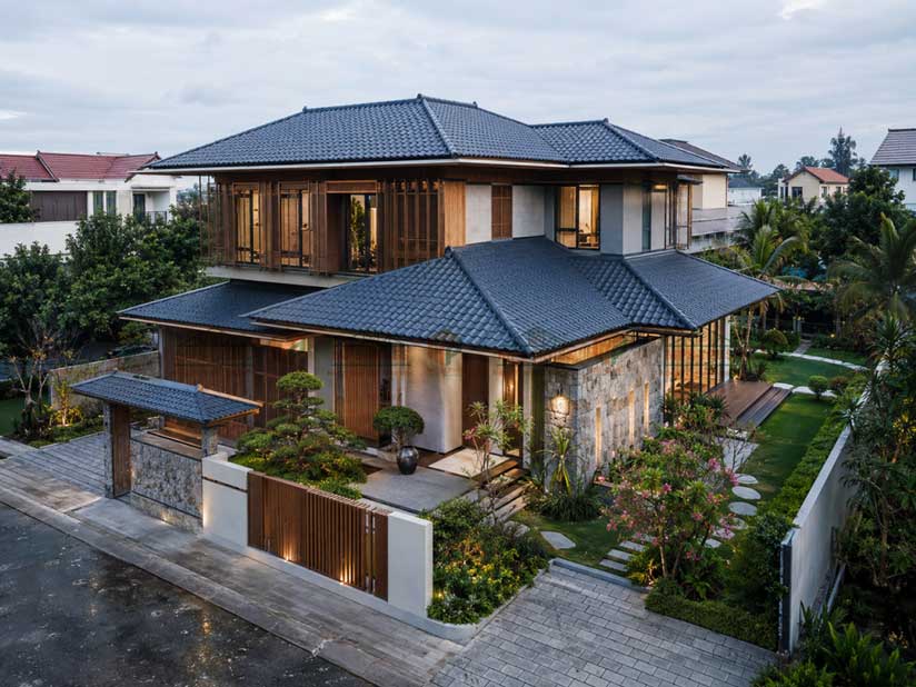 Cấu tạo mái Nhật lợp tôn